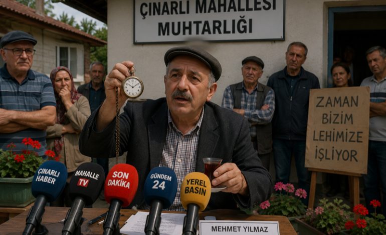 Mahalle Muhtarı Zamanda Yolculuk Yaptığını Açıkladı